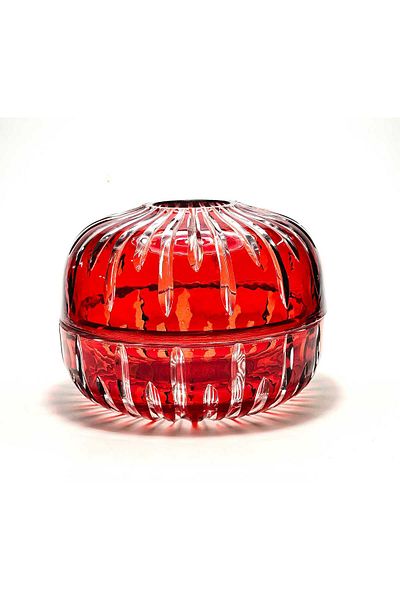 Kristal Market Vicente K. Crystal Napkin Holder with Lid
