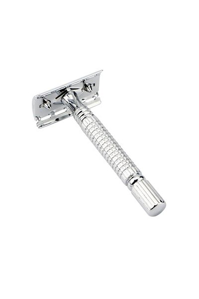 Urban Trends Classic Safety Razor, stainless, set of replacement blades included, URBAN TRENDS®