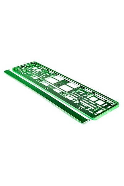 motor starter Suport numar inmatriculare din plastic, calitate Premium, culoare VERDE