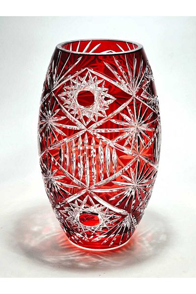 Kristal Market Handmade Crystal Avant-Garde Vision 999 Luxury Decorative Vase