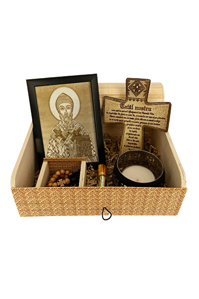 OEM Set Dar Sfant – Icoana si Rugaciune: Sfantul Spiridon