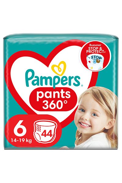 Pampers Scutece-chilotel Pampers Pants Jumbo Pack Marimea 6, 14-19 kg, 44 buc