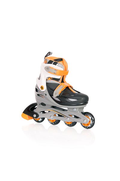 Maxtar 30-33 Adjustable Roller Skates Grey/Black