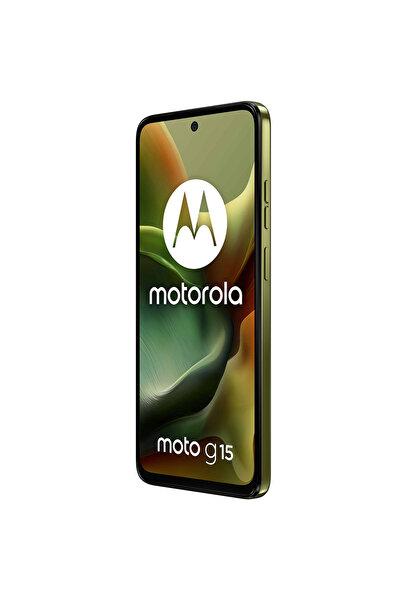 Motorola Κινητό τηλέφωνο Motorola Moto G15, 4GB RAM, 128GB, Iguana Green