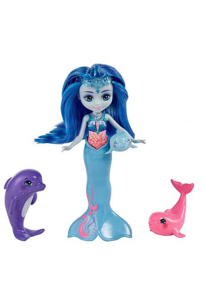 mattel Play set Enchantimals Royal Ocean Kingdom, Dolinda Dolphin and the dolphin family