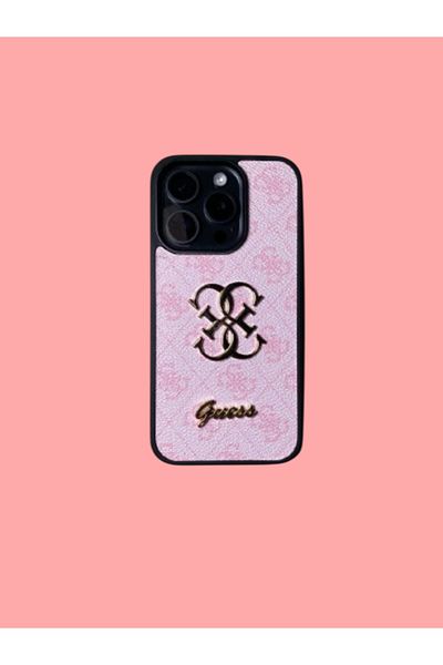 Guess Phone case compatible with iPhone 13 Pro Max, Guess, pink