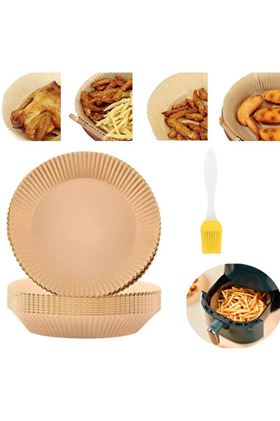 ABYZ Hârtie de copt, set de 50 bucăți, rotundă 16cmx45