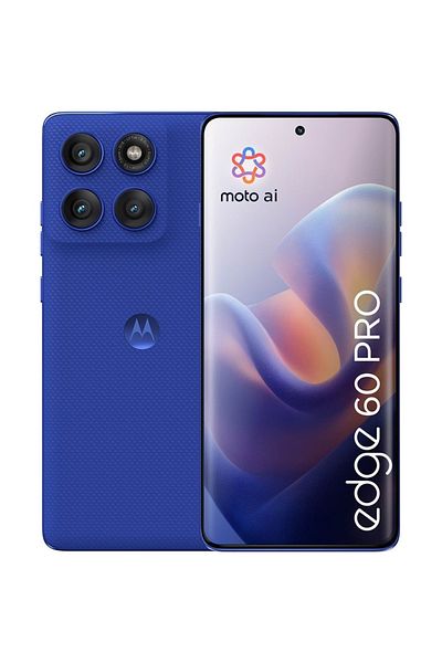 Motorola Mobile phone Motorola Edge 60 Pro, Dual SIM, 12GB RAM, 512GB, 5G, Dazzling Blue