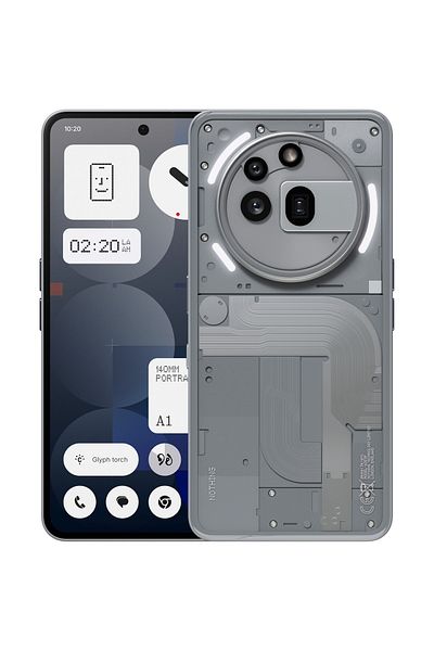 NOTHING Mobile phone Nothing Phone(3a) Pro, Dual SIM, 12GB RAM, 256GB, 5G, Gray