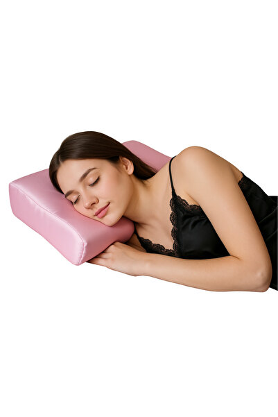 Zeelux Güzellik Yastığı %100 Saf Dut İpek Kıfı İle Yaşlanma ve Kırışıklık Karşıtı Cilt ve Saç Koruyucu,