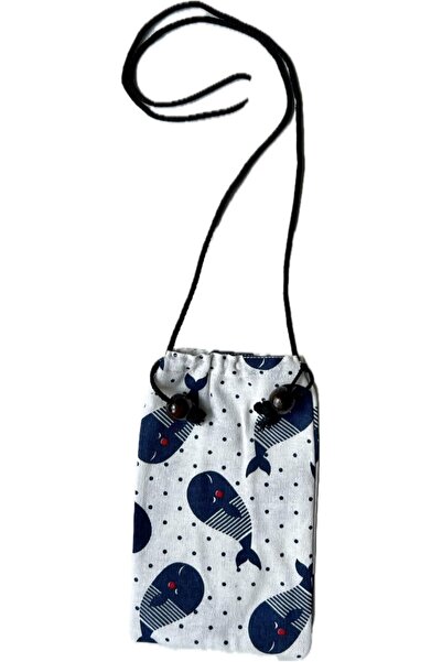 Generic 2 Pcs of Cloth Drawstring Mini Bag With Strap Ancient Style (03) 18×12 cm