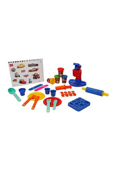Sunman Crafy Cars Ice Cream Factory Play Dough Set 200 g 29 Pieces