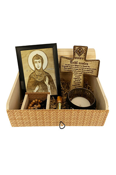 OEM Set Dar Sfant – Icoana si Rugaciune: Sfanta Eugenia