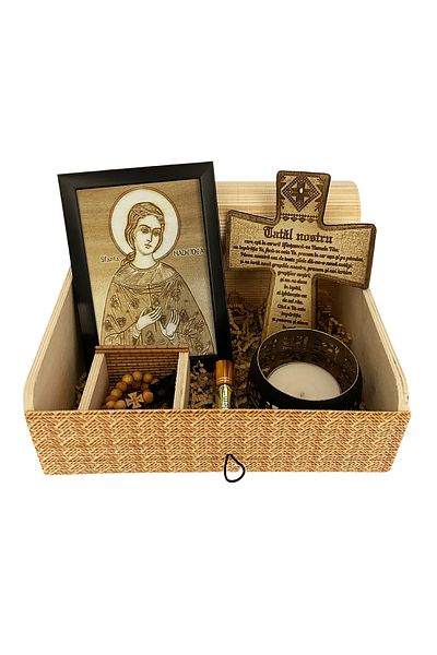 OEM Holy Gift Set – Icon and Prayer: Saint Nadejdea