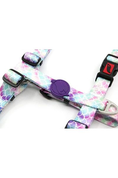ASTROPHE Astorpet dog harness, polyester/plastic, multicolor, size L