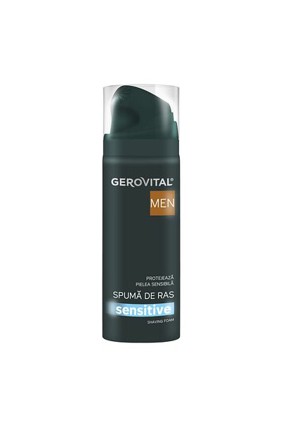 GEROVITAL Gerovital Men Sensitive shaving foam, 200 ml