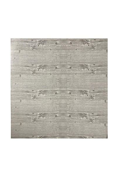 SIKS Tapet 3D autoadeziv, model de lemn în relief, gri, dimensiuni 77x70cm
