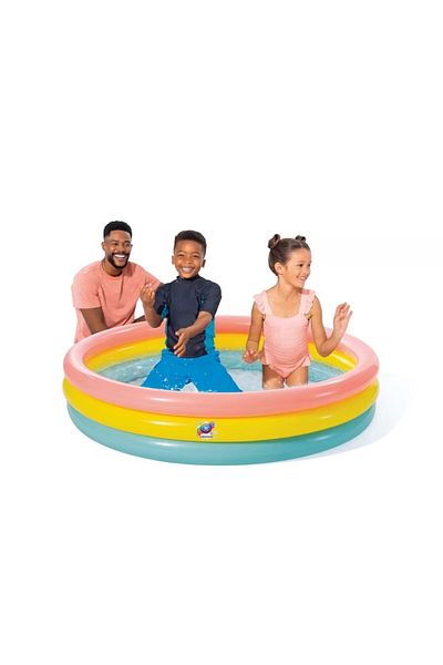 Intex Inflatable pool ANGMAD, diameter 86cm, height 25cm, maximum water level 15cm, multicolor, age