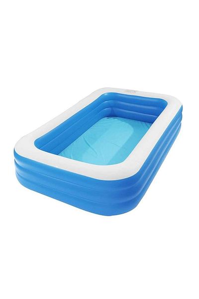 SIKS Inflatable Pool For Adults Xxl, Outdoor / Garden, 305 X 182 X 56 Cm, 3 Inflatable Rings