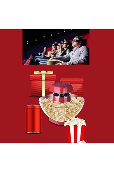 Rovitech Popcorn maker, hot air, oil and fat free, removable serving bowl