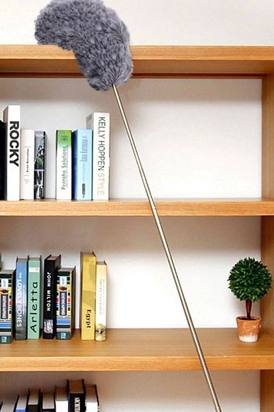 devigo 260 cm Telescopic Microfiber Dusting Brush 7 Levels Adjustable Vehicle & Home Cleaning Brush