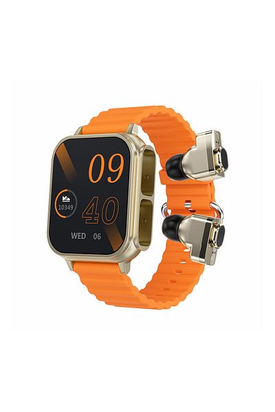 zeevos Smartwatch with built-in Bluetooth headphones, ZEEVOS n22, multi-sport, NFC, physical activity