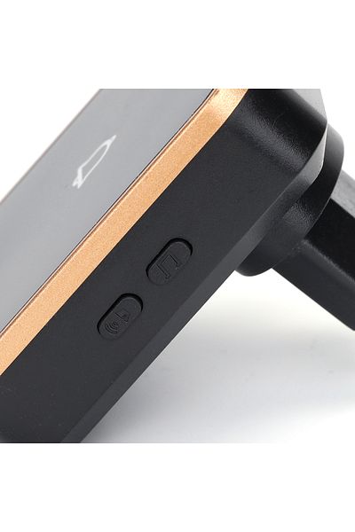 Sofia Concept Sonerie Fara Fir/ Wireless SofiaCONCEPT®, IP57, 36 Melodii, Alimentare Priza, Negru/Auriu