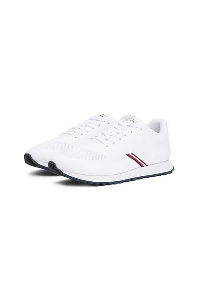 Tommy Hilfiger Men White New Runner Eva Corpo Low Top Sneakers