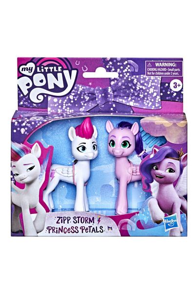 Hasbro My Little Pony Zipp Storm and Princess Petals figure set