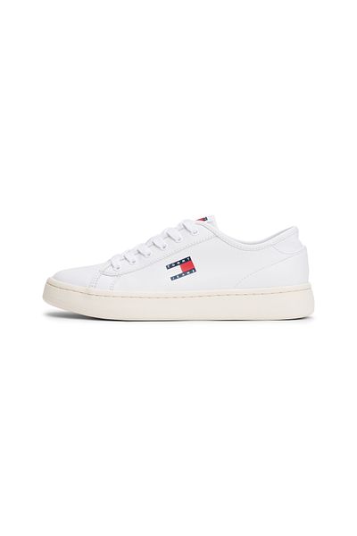 Tommy Hilfiger Women White Lightweight Court Low Top Sneakers