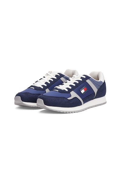 Tommy Hilfiger Men Dark Night Navy Runner Casual Low Top Sneakers