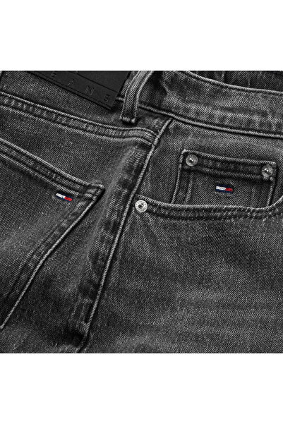 Tommy Hilfiger Women Denim Black Mom Jeans