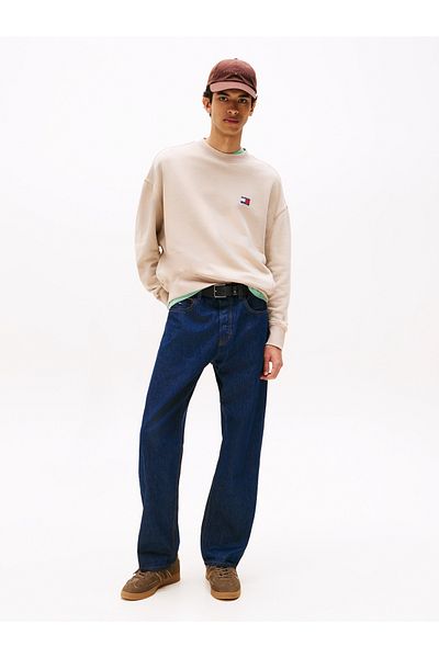 Tommy Hilfiger Male Coastal Taupe 90S New Classics Sweatshirt