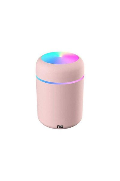 SIKS ® umidificator cu difuzor de aromă, roz, 12x7,5 cm