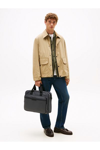 Tommy Hilfiger Dark Grey Repreve Laptop Bag