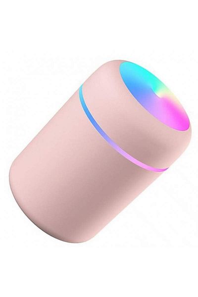 SIKS ® umidificator cu difuzor de aromă, roz, 12x7,5 cm