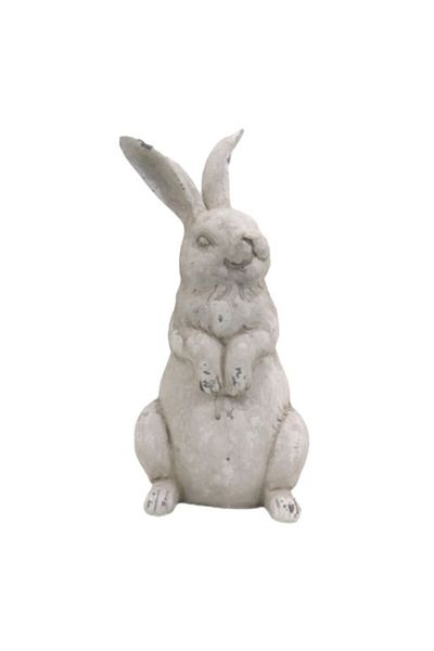 Clayre & Eef Figurine Easter Bunny Polyrasin 14x11x26 cm