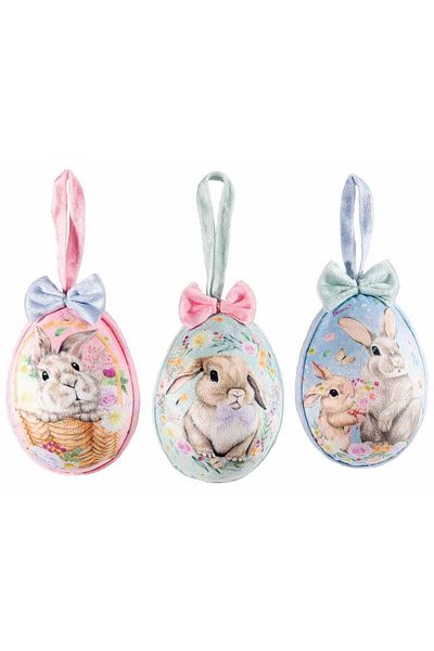 Decorer Set 6 buc. Paste textile multicolore 8x12.5 cm