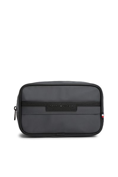 Tommy Hilfiger Men Dark Grey Repreve Washbag