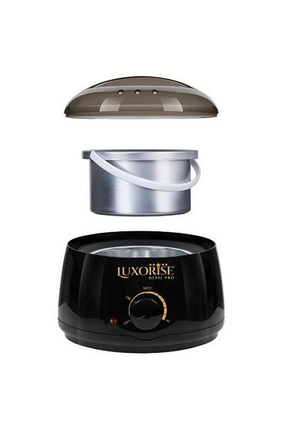LUXORISE Επαγγελματική θερμάστρα κεριού, Luxorise, Pro Wax 150, μαύρη