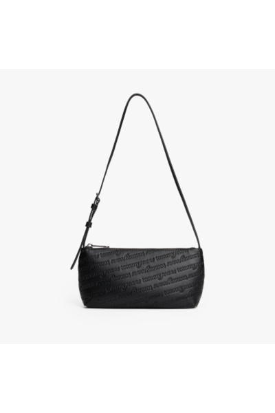 Tommy Hilfiger Women Black Must Aop Shoulder Bag
