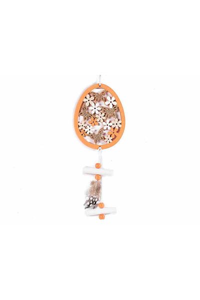 Decorer Set of 2 wooden Easter hanging decorations 79 cm