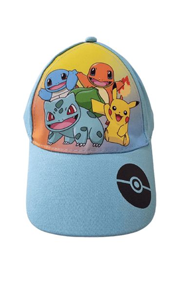 Pokemon Șapcă pentru copii, Pokemon, Pikachu cu Pokeball, reglabilă