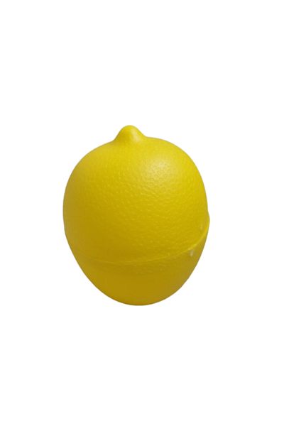 OEM Lemon storage box, plastic, yellow, 10 cm