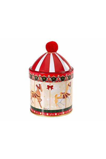 Decorer Cutie Craciun metal multicolor 9.5x14.5 cm