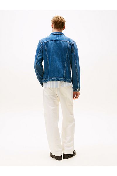 Tommy Hilfiger Men Sep Indigo Trucker Jacket