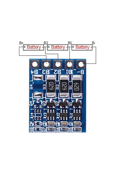 ROBOFUN 3S 11.1V Lithium Battery 18650 Polymer Battery Equalizer B
