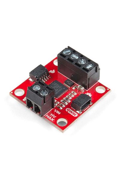 Sparkfun motor driver with Qwiic