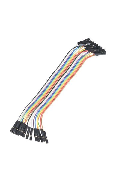 ROBOFUN Female - female connection wires (10 pieces) 20cm