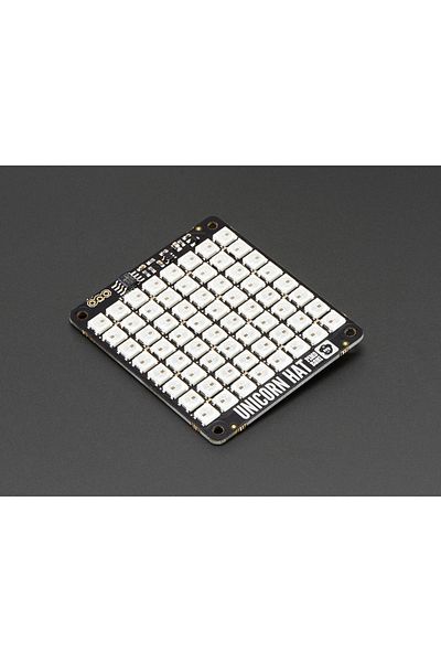 Pimoroni Unicorn Hat - 8x8 RGB LED Shield for Raspberry Pi A+/B+